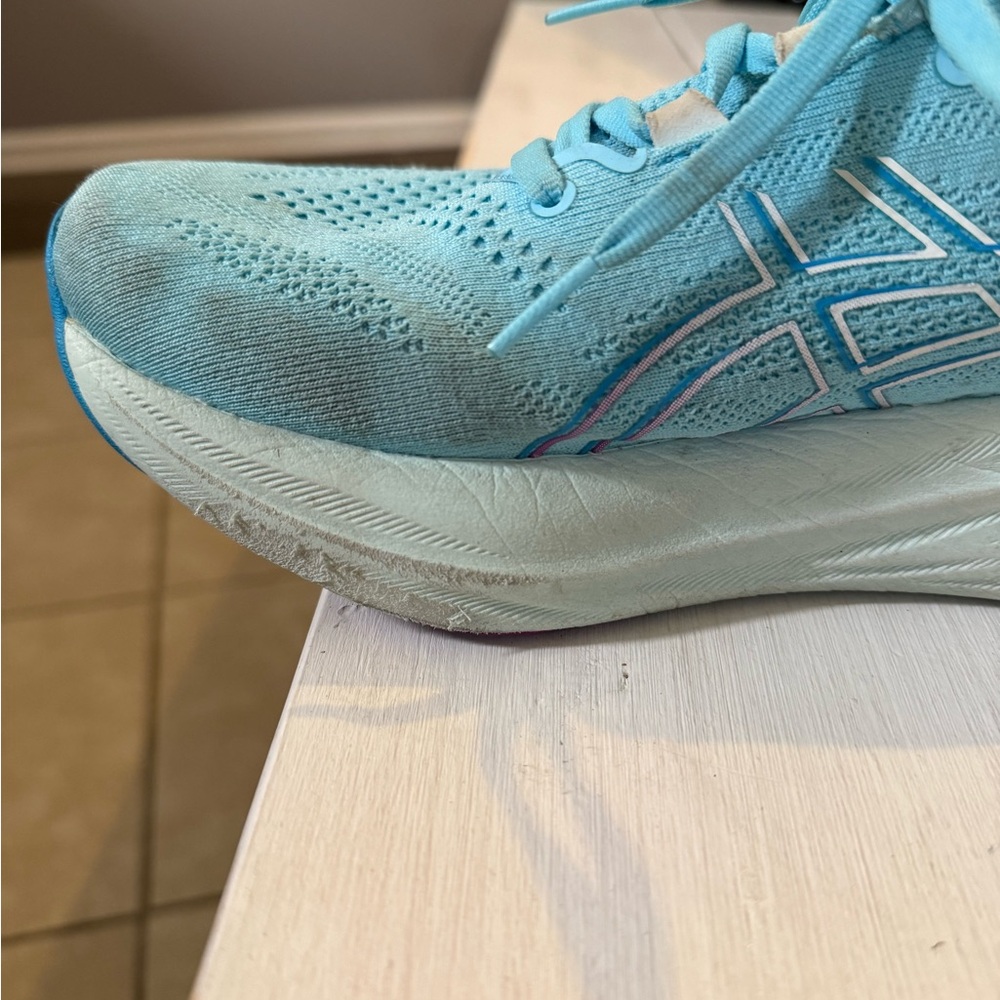 Asics Sky Blue Athletic Sneakers - Picture 5 of 12